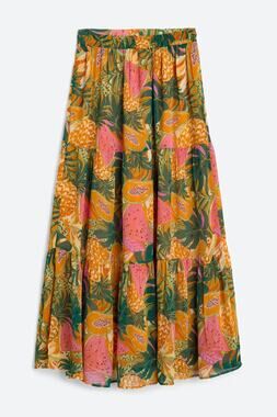 Daniel Rainn Mila Maxi Skirt XLP NWT